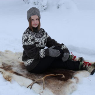 Poro villapaita neuleohje